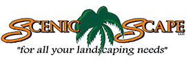 ScenicScape Landscaping, Lawn Care, and Irrigation Logo Original